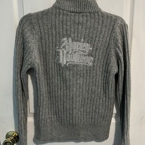 Gorgeous embroidered Harley Davidson sweater